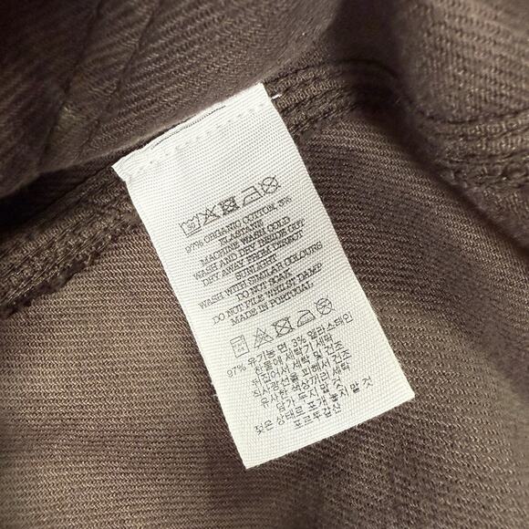 YMC Painter Trousers Pants Men’s Size 30 Brown Carpenter Baggy Denim $230 - Picture 6 of 9